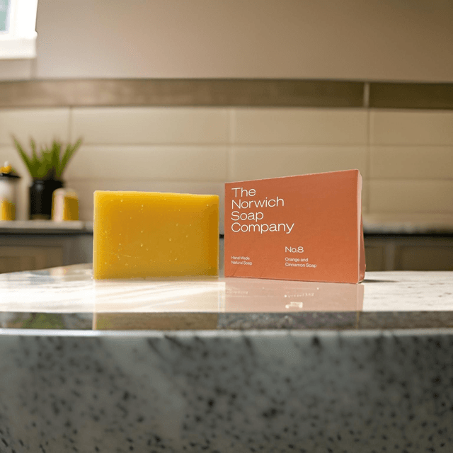 No.08 Orange & Cinnamon Soap Bar