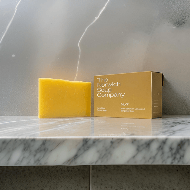 No.07 Rose Geranium, Lemon and Bergamot Soap Bar