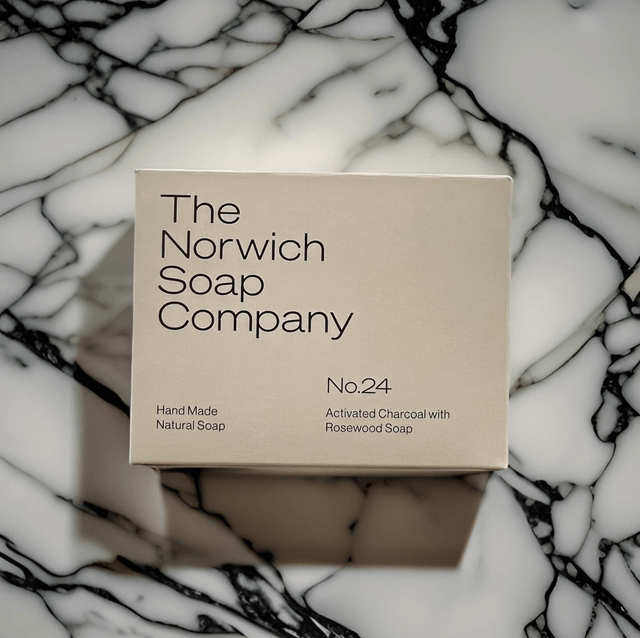 No.24 Activated Charcoal with Rosewood Soap Bar