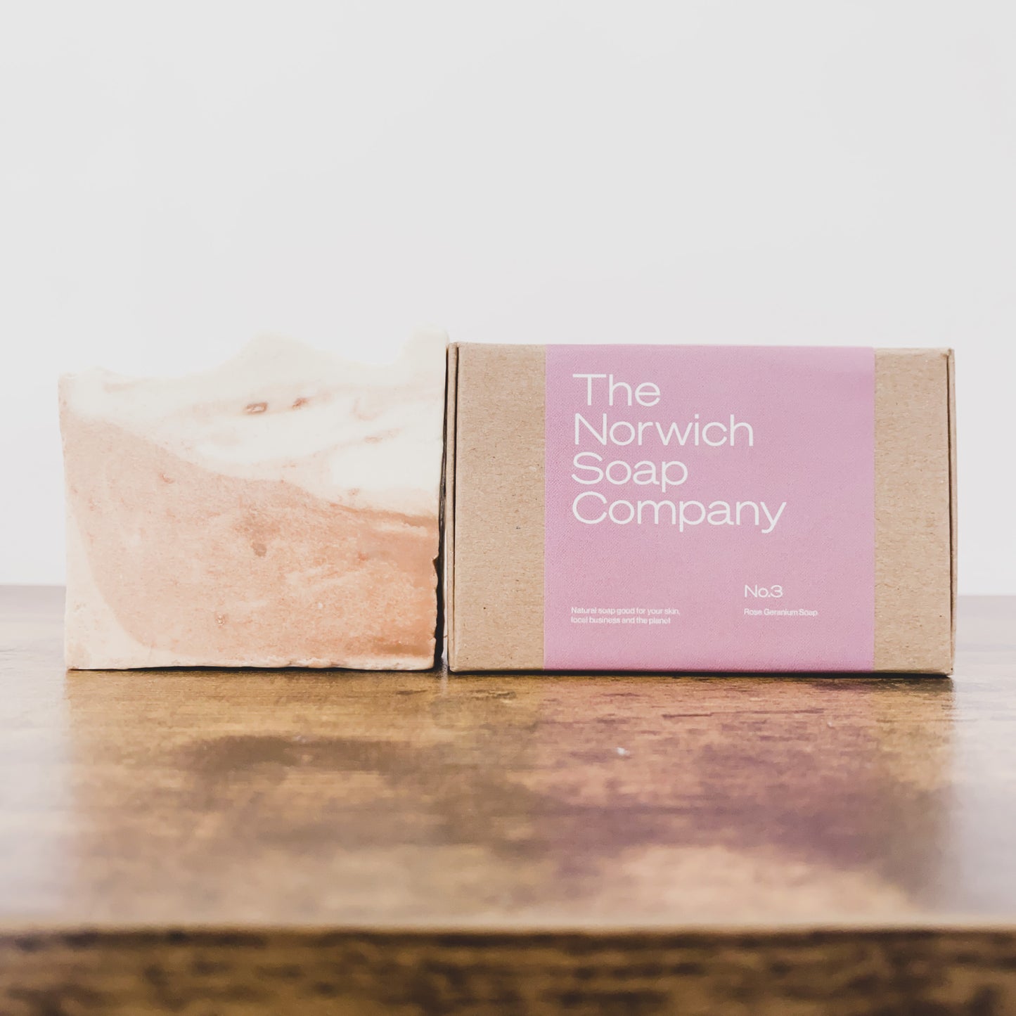 No.3 Rose Geranium Soap Bar