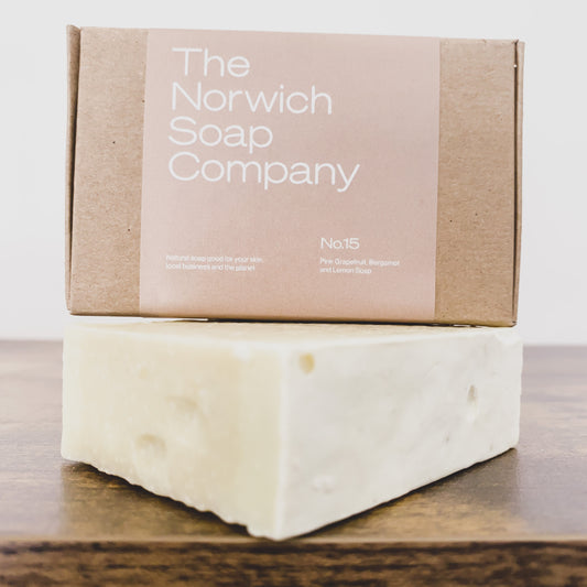 No.15 Pink Grapefruit, Bergamot & Lemon Soap Bar