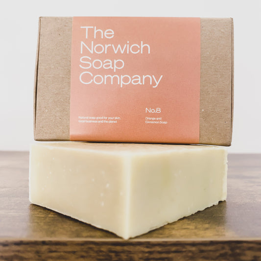 No.8 Orange & Cinnamon Soap Bar